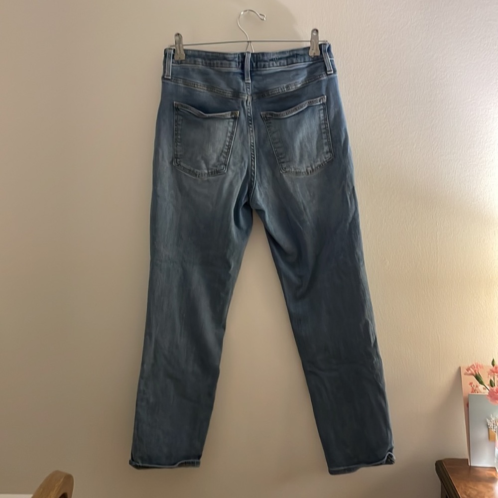 High Rise Slim Straight Jeans - Picture 3 of 3